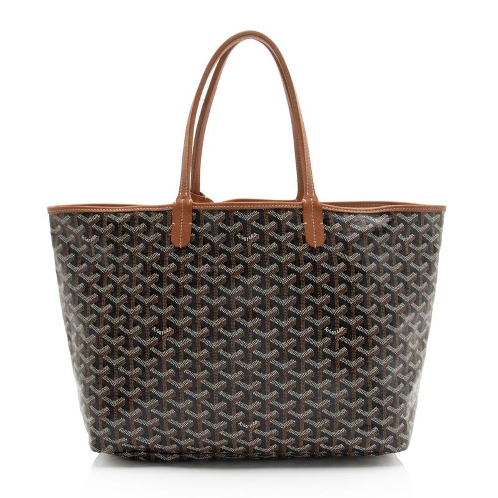 Goyard Goyardine Canvas St. Louis PM Tote